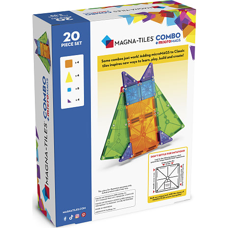 Magna-Tiles micromags kombi 20-dele
