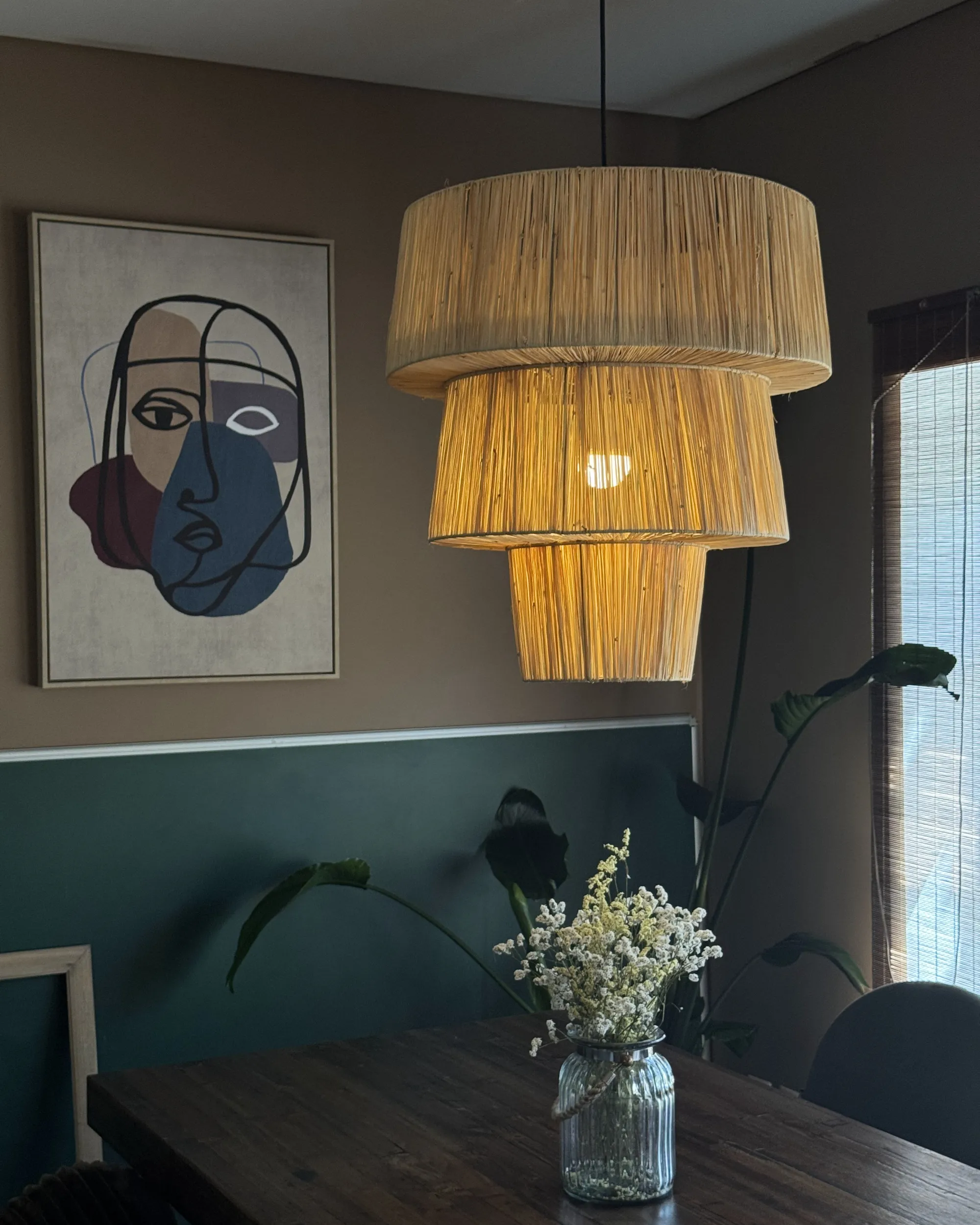 Hanglamp PREMAT Wicker Natuurlijk