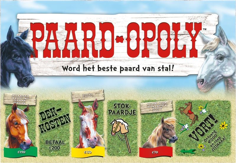 Paard-Opoly - Bordspel