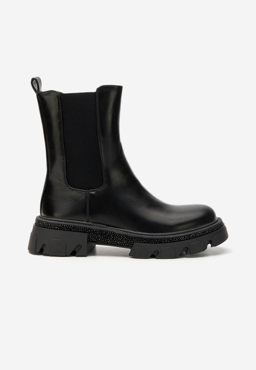 Bottines chelsea femme noires Adelsa