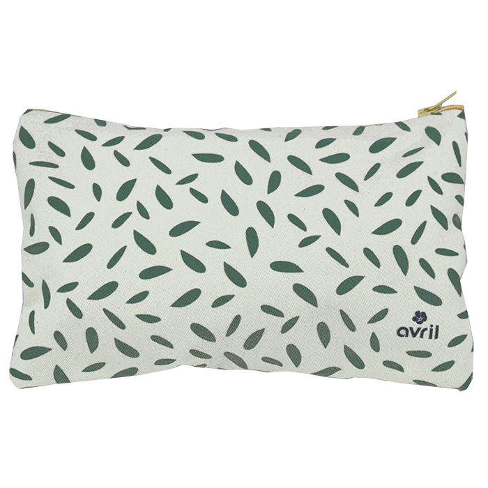 Trousse en coton bio Petit format 24 x 16 cm