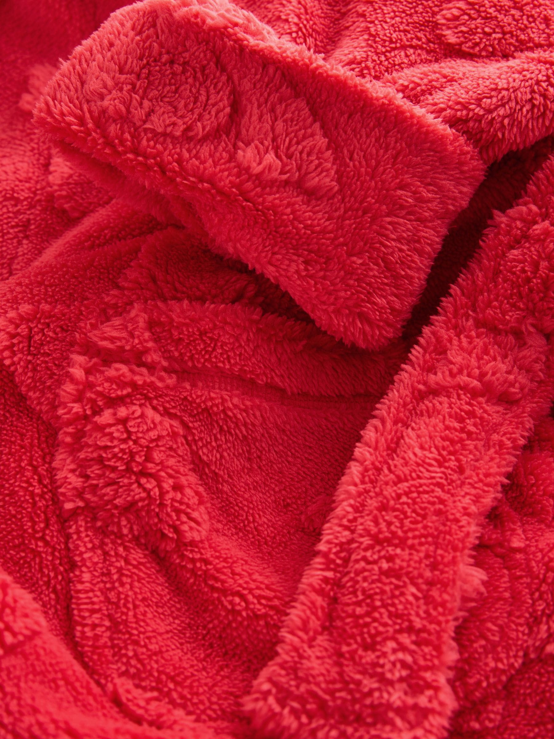 Rode strik - Fleece kamerjas (9mnd -16jr)