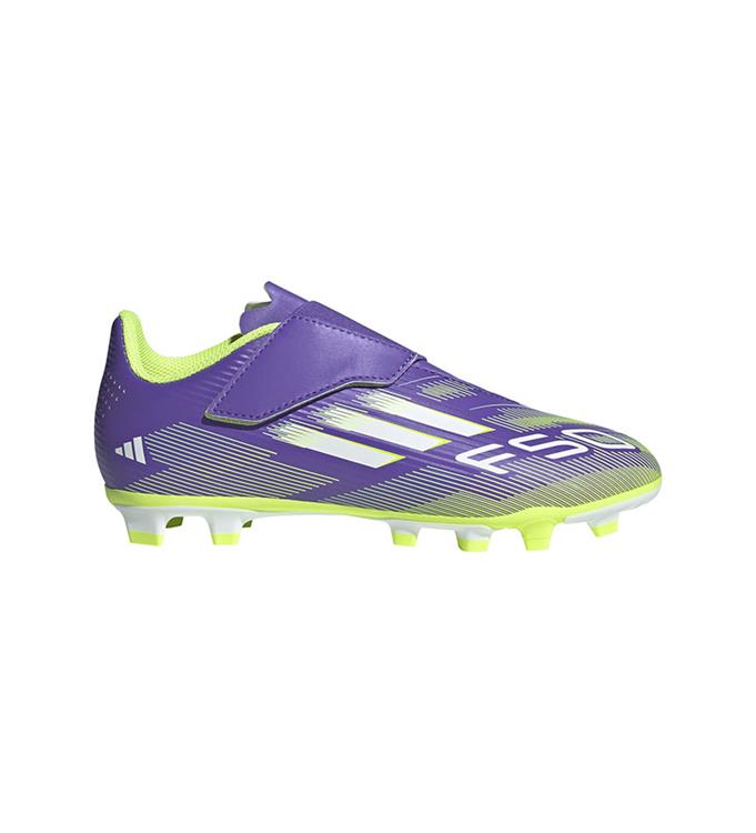 adidas F50 CLUB VEL FG/MG J JI0036 PURRUS-FTWWHT-LUCLEM