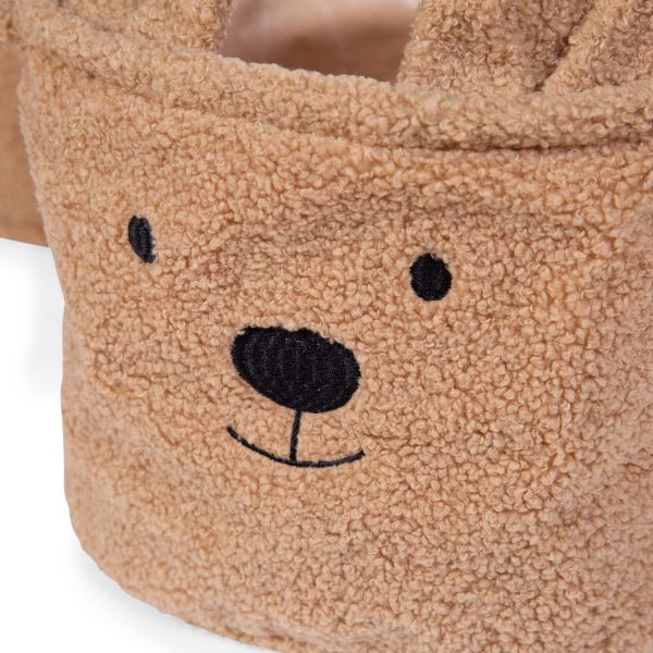 Childhome Teddy Opbergmand – 25 x 20 cm – Bruin