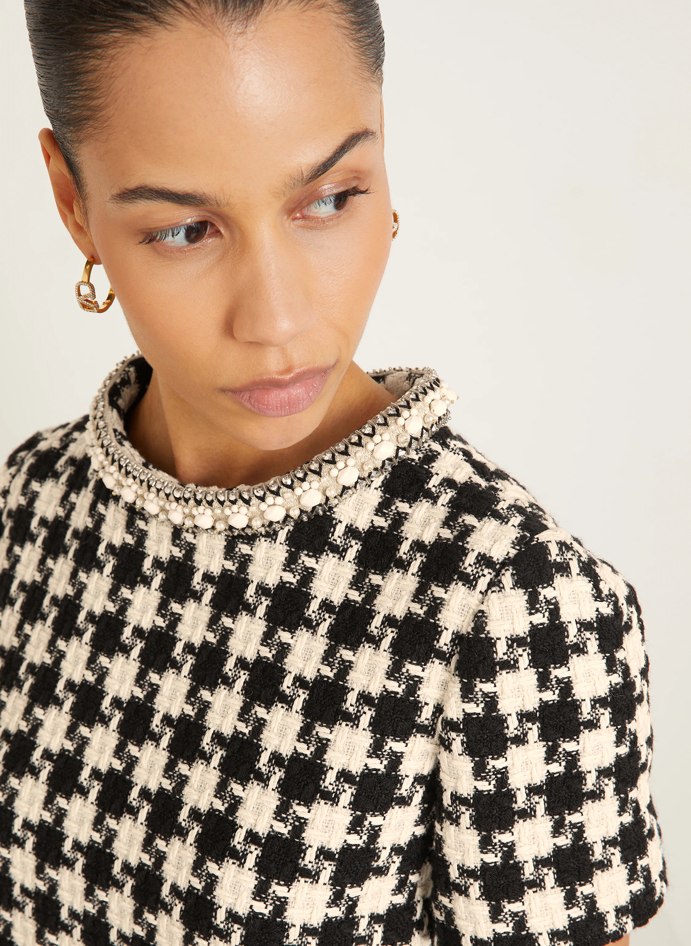 VALENTINO Tweed-Kleid