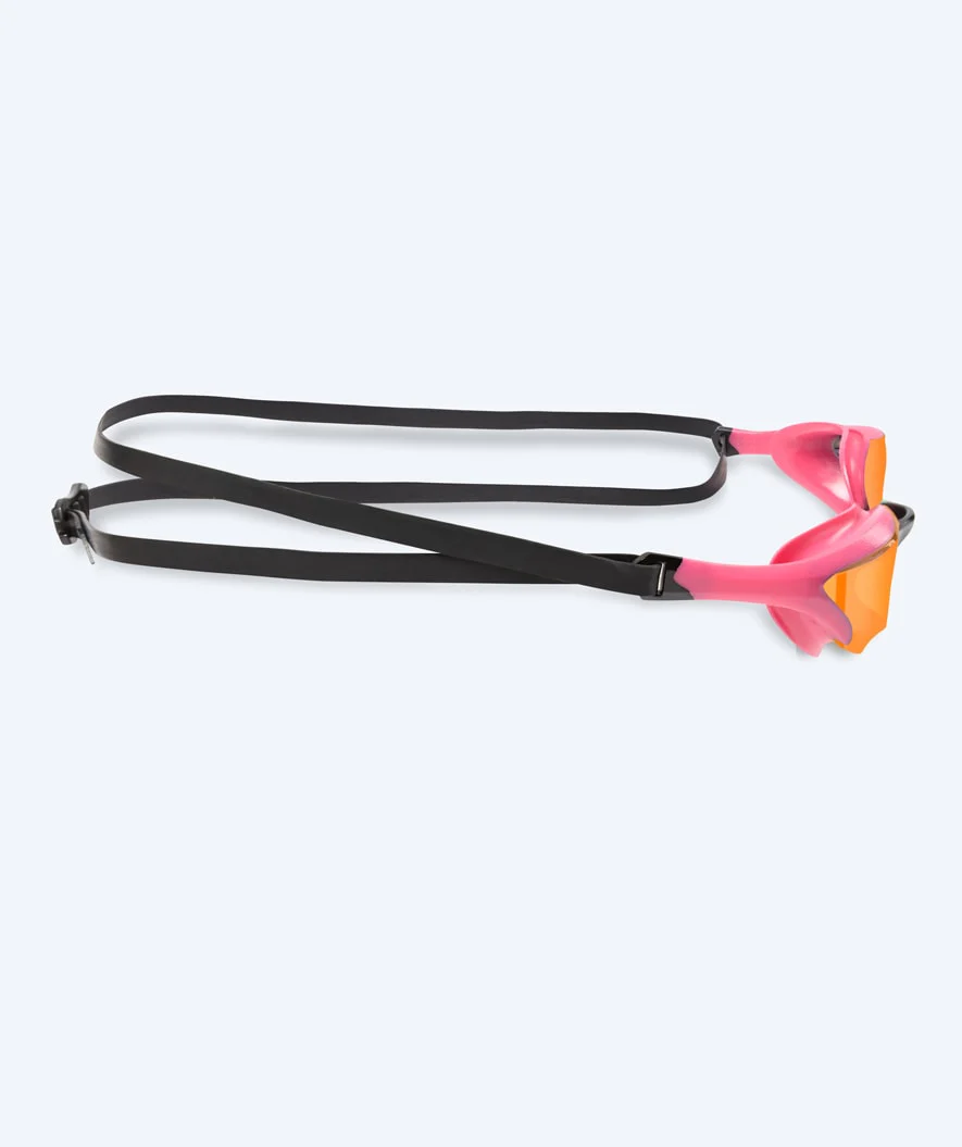 Watery Elite svømmebrille - Murphy Mirror - Pink/guld