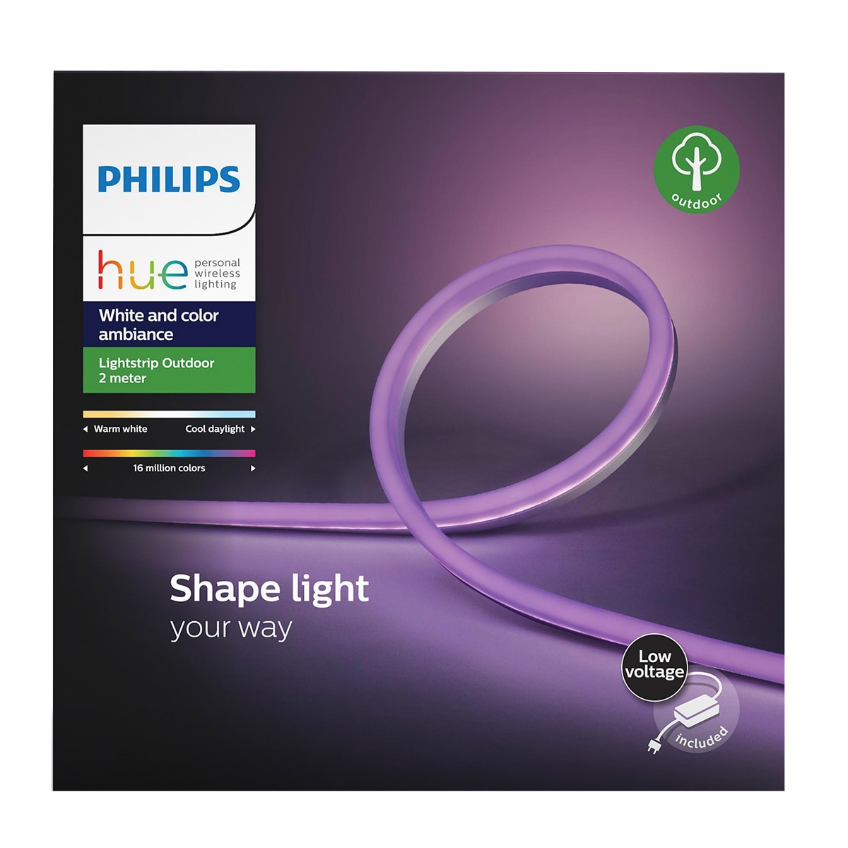 Philips Hue lysstripe Outdoor 2m