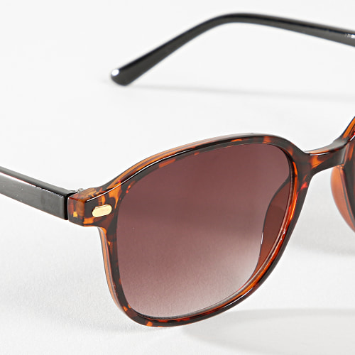 Lunettes De Soleil 026154 Fauve Marron Dégradé
