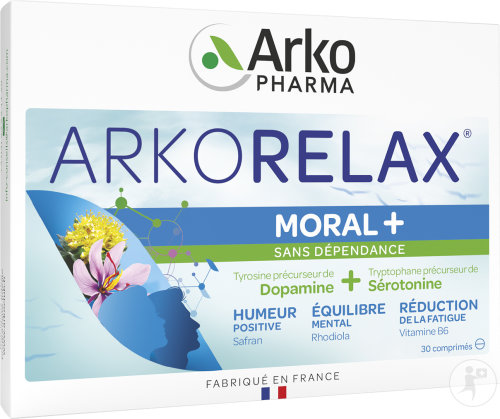 Arkopharma Arkorelax Moral+ 30 Comprimés