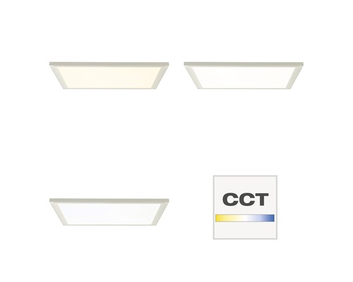 LED Paneel CCT RGB Dimbaar 38W 3830 lm 2700-6500K 60x60 cm + Afstandsbediening Lanette Wit