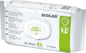 Incidin OxyWipe S XL Tücher, 6 x 50 Stück
