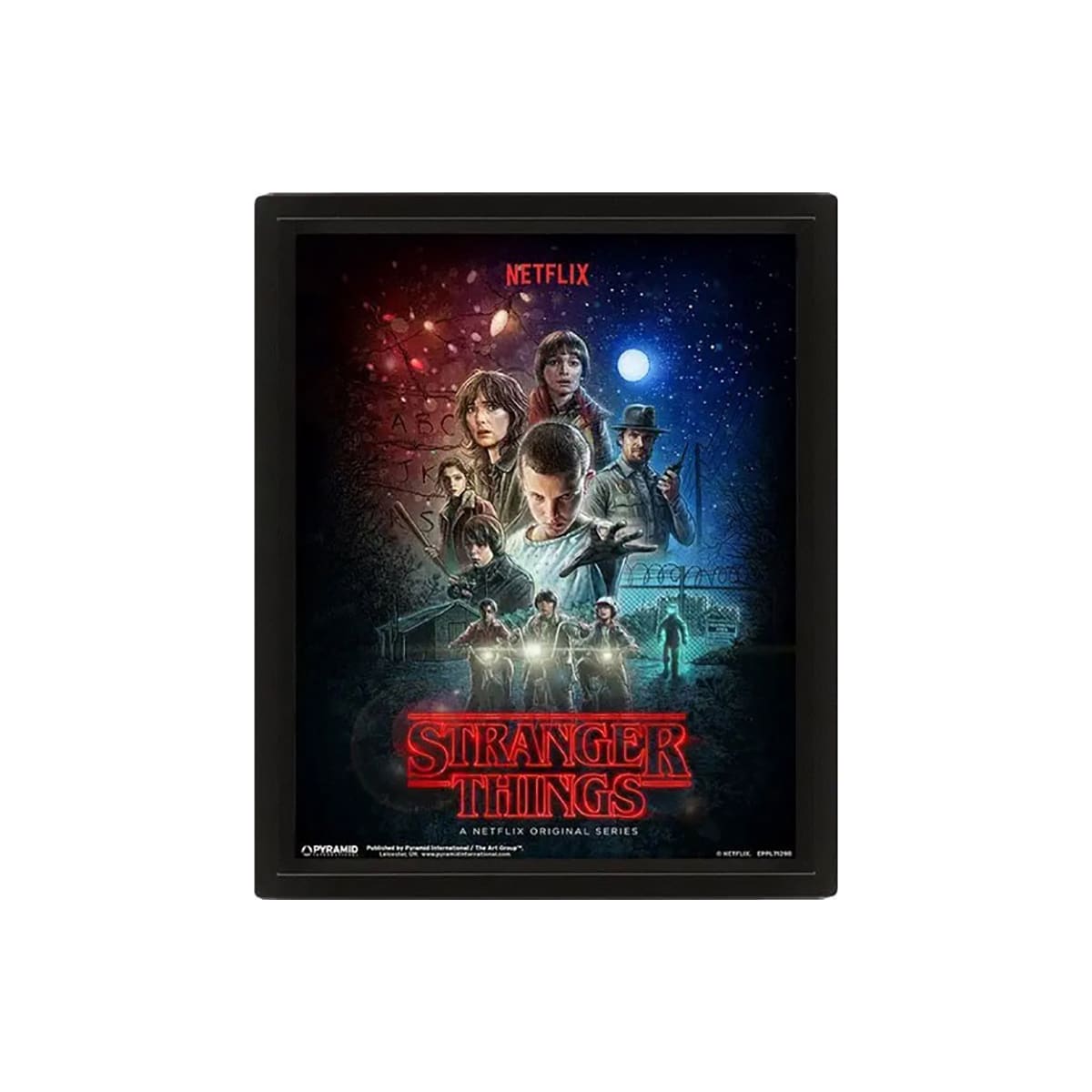 Pan Vision Stranger Things 3D-plakat (One Sheet)