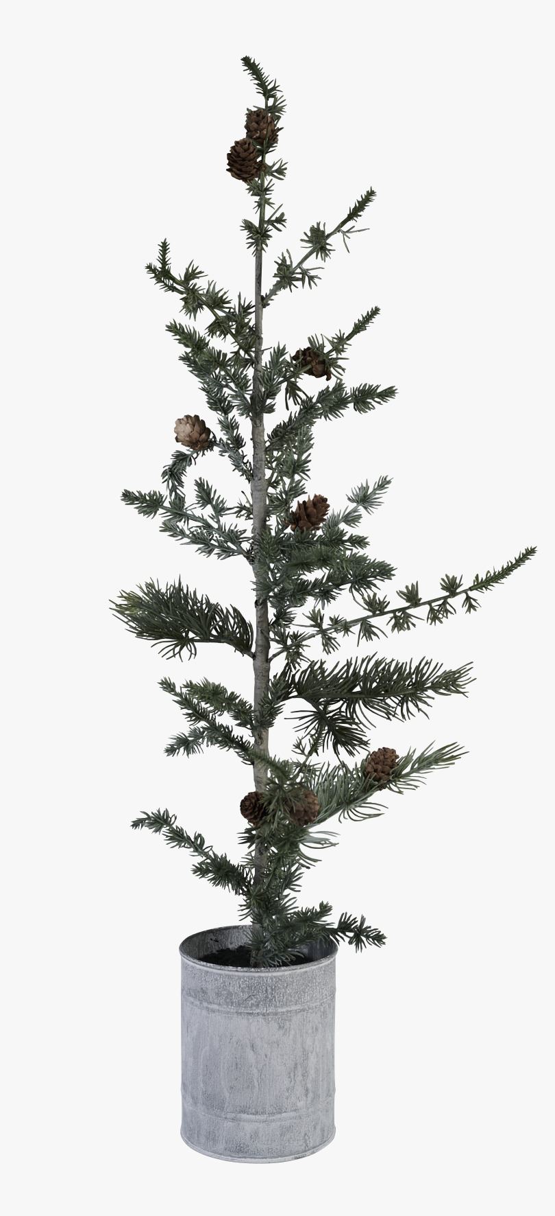 Juletre multi grønn - 25x25x86 cm