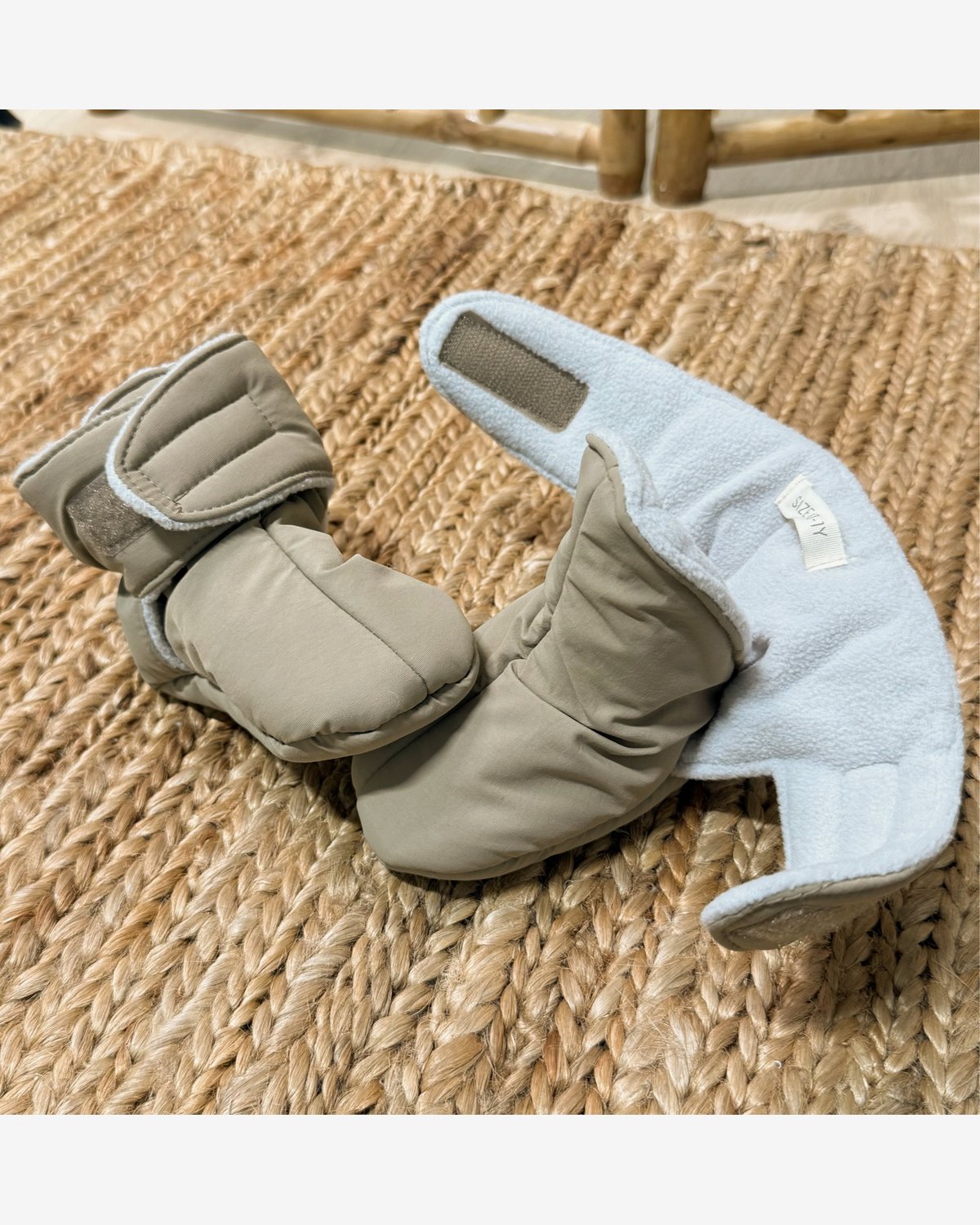 Babytøfler m/ Ullfôr – Vanntette | Baby Booties – Ny Farge 2025