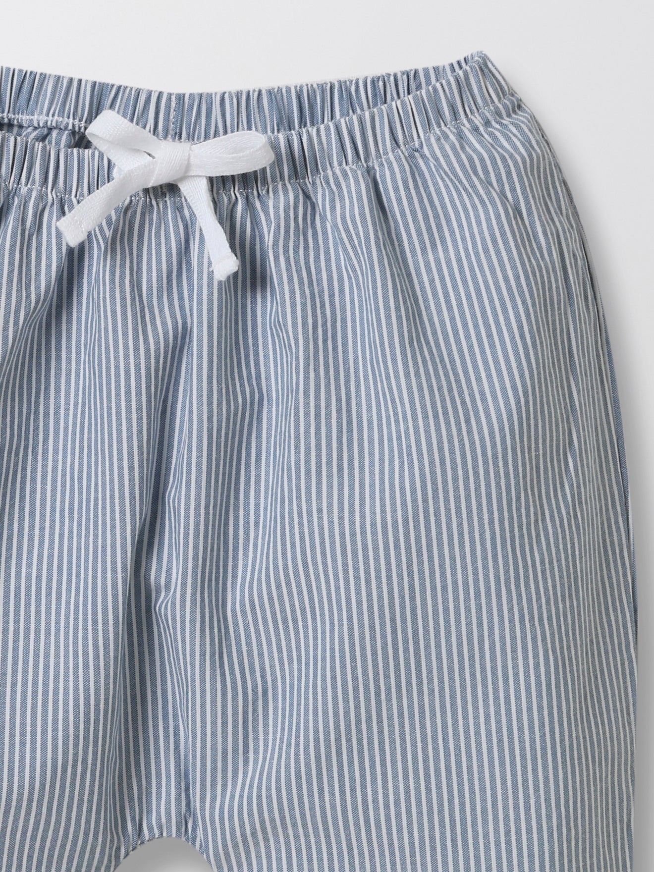 Sarouel Bébé en tissu seersucker