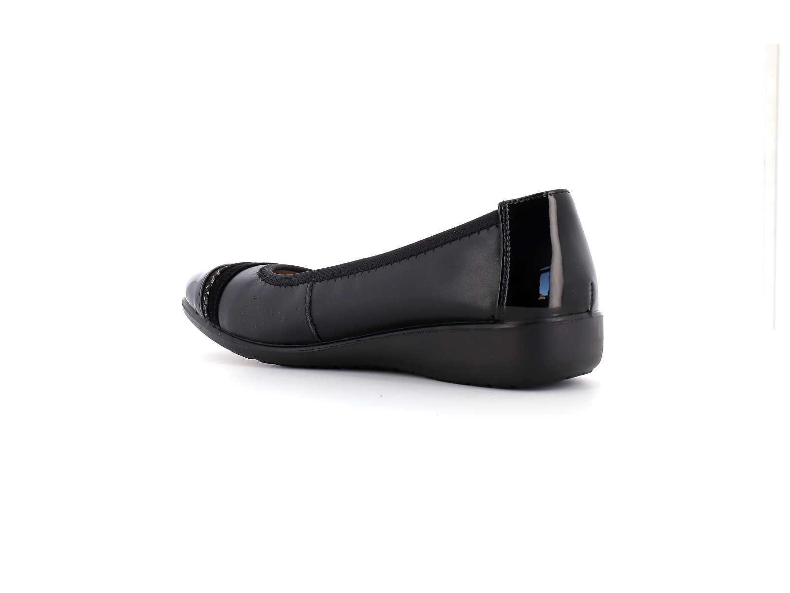Inea-FABLE Cuir Noir Argent