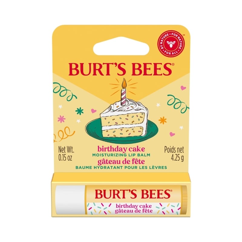 Burt's Bees Lip Balm Birthday Cake Blister