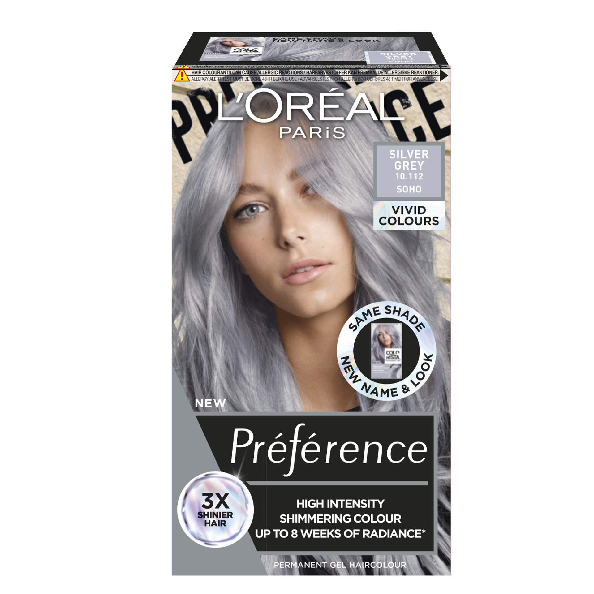 Préférence Vivids 10.112 Silver Grey