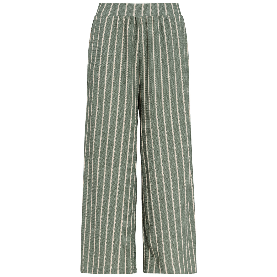 Gina Benotti Damen Culotte mit strukturiertem Material grün