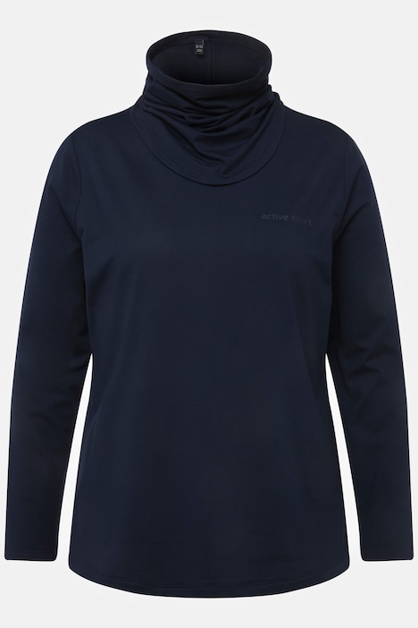 Ski-Funktionsshirt, schnelltrocknend, Loop, Langarm
