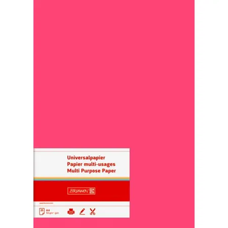 BRUNNEN Universalpapier A4 160g fuchsia 25B