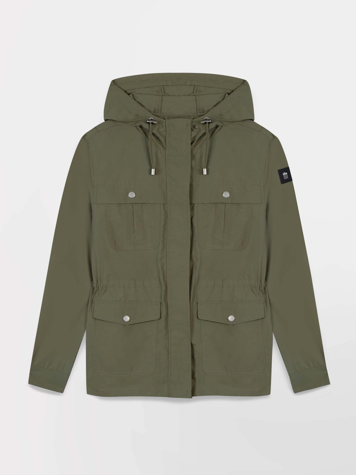 Veste Saharienne Femme Legère & Déperlante Kaki