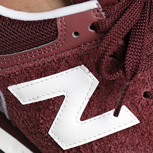 Baskets U574ABO Burgundy Lilac
