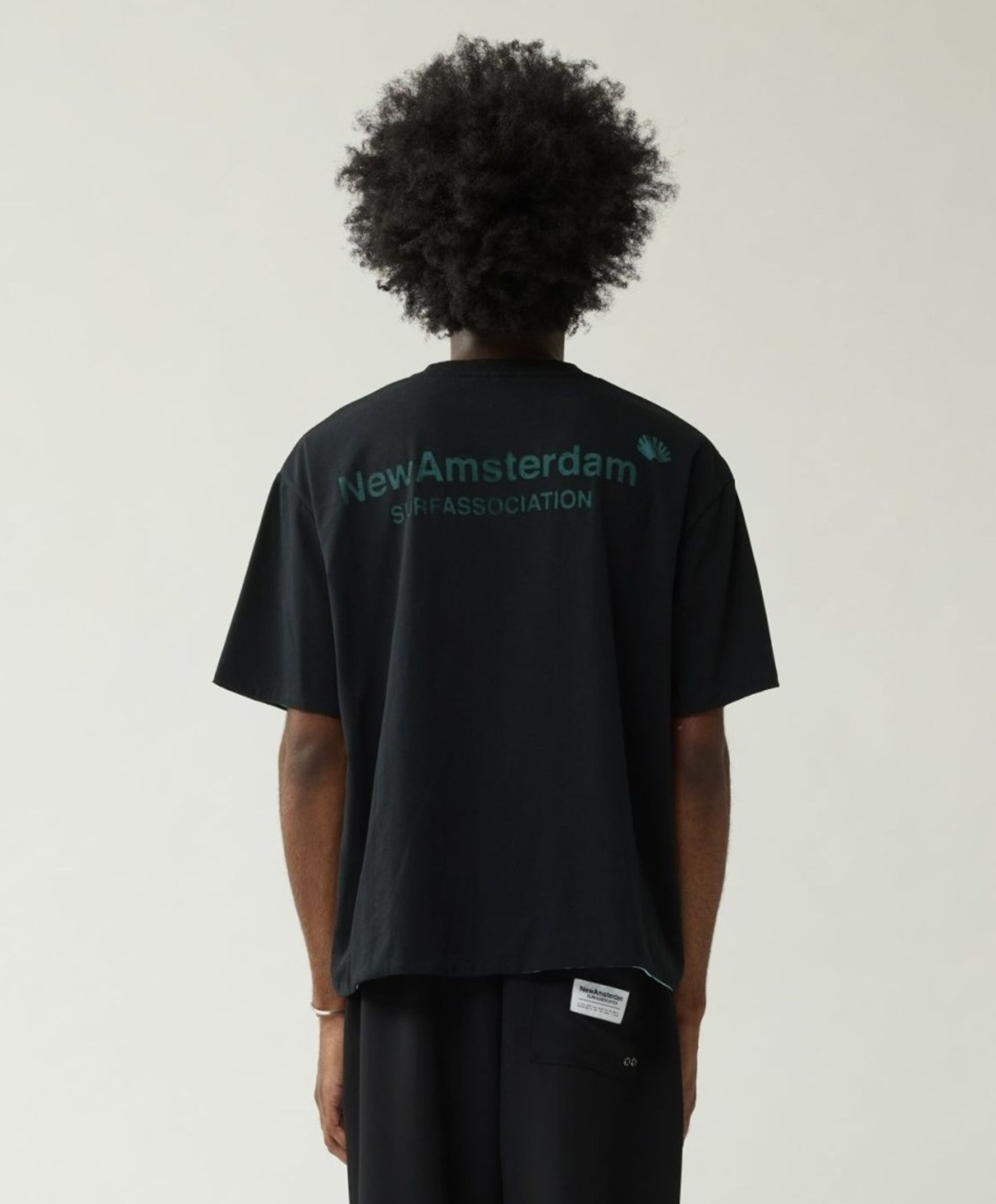 New Amsterdam Heren T-shirt zwart