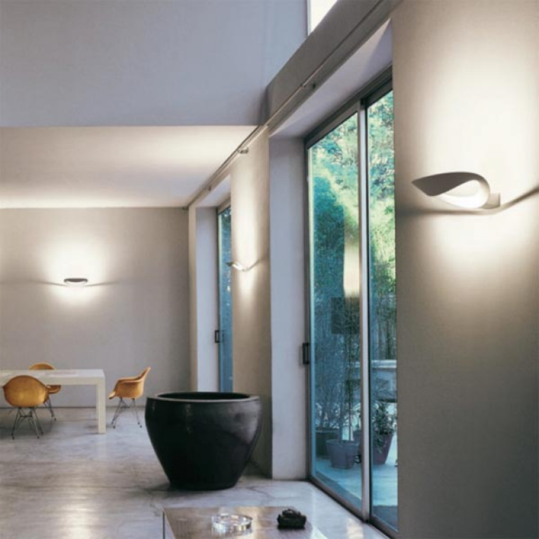 Artemide Mesmeri wandlamp retrofit wit