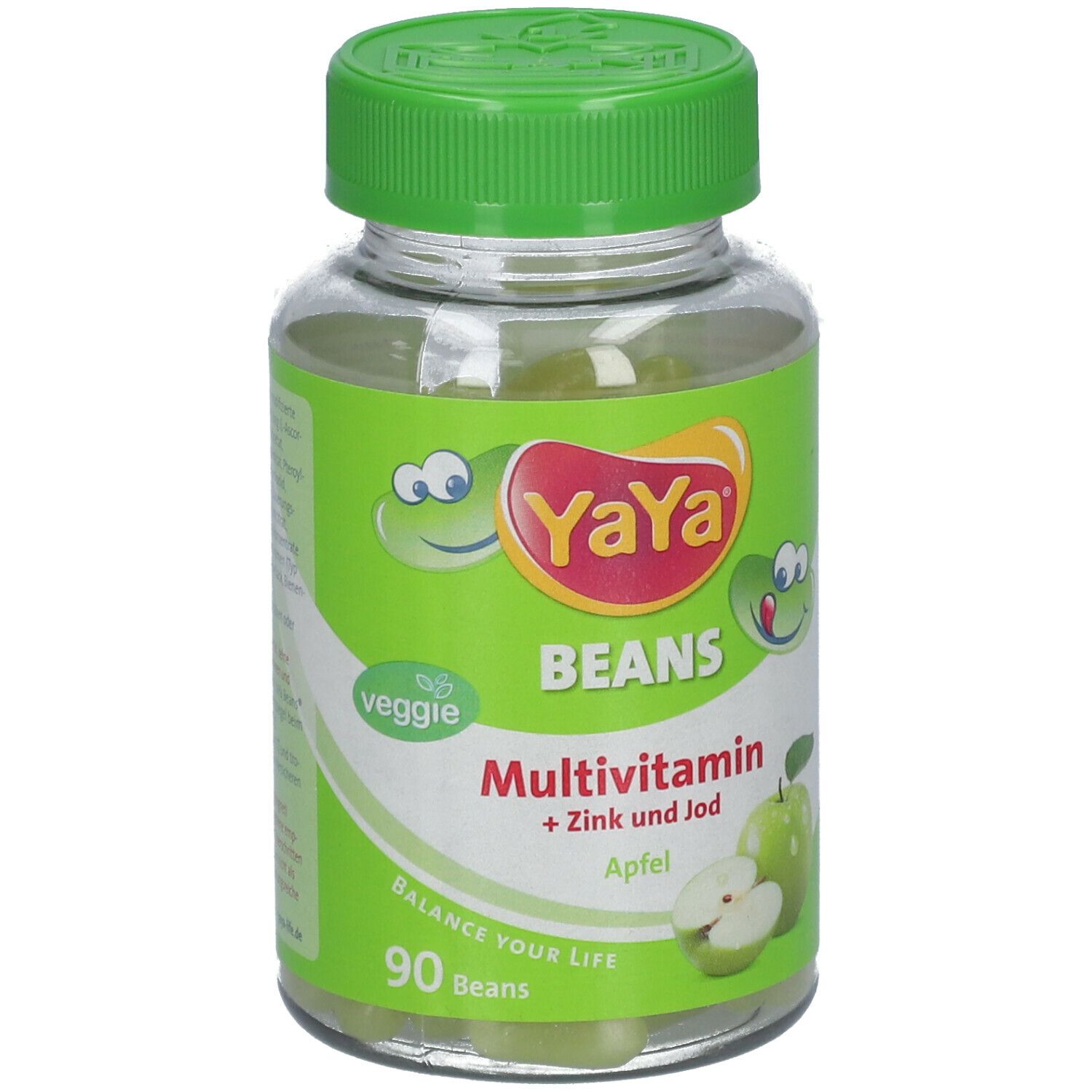 YaYa® Beans Multivitamin + Zink und Jod Apfel