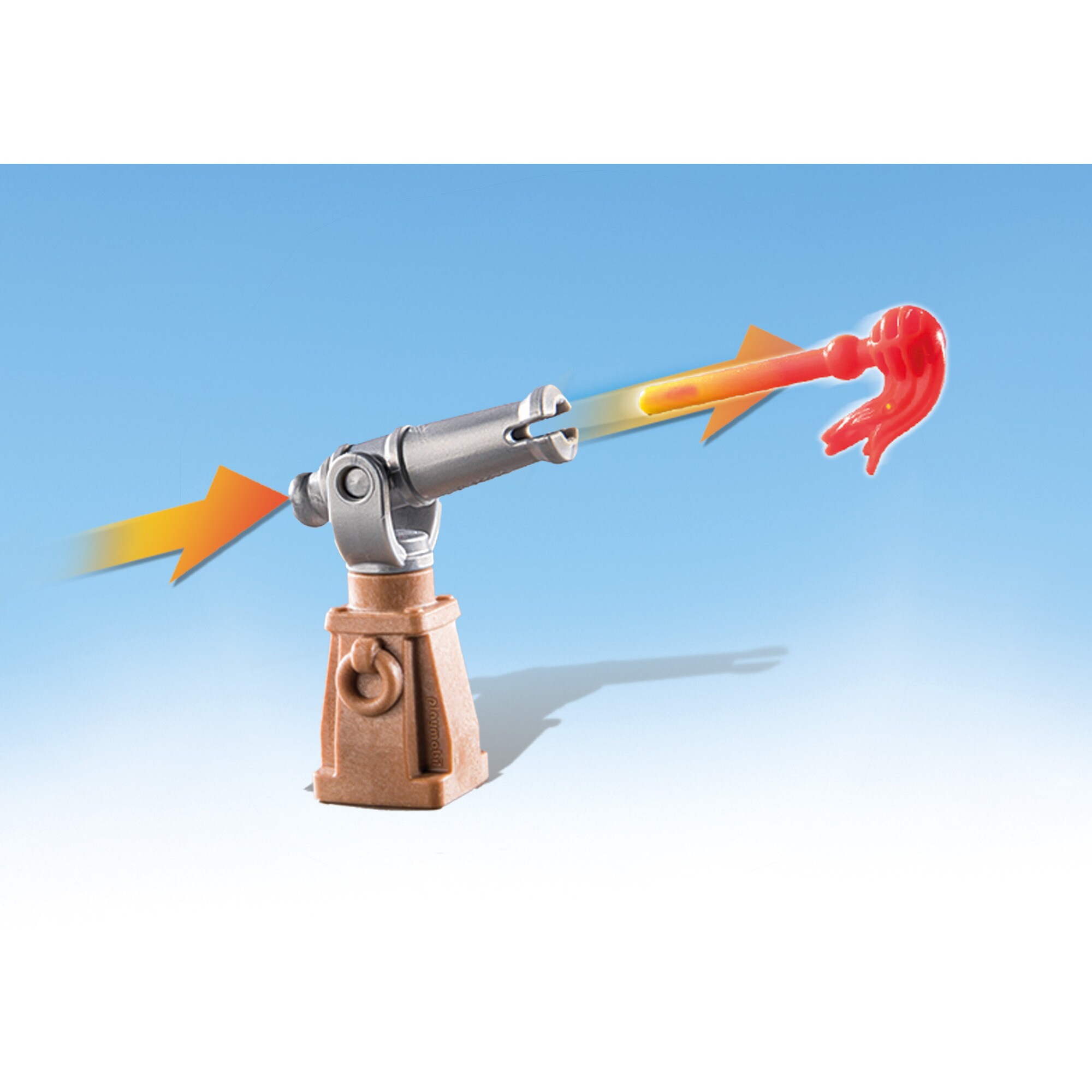 PLAYMOBIL Konstruktionsspielzeug Pirates Starter Pack Pirat mit Alligator