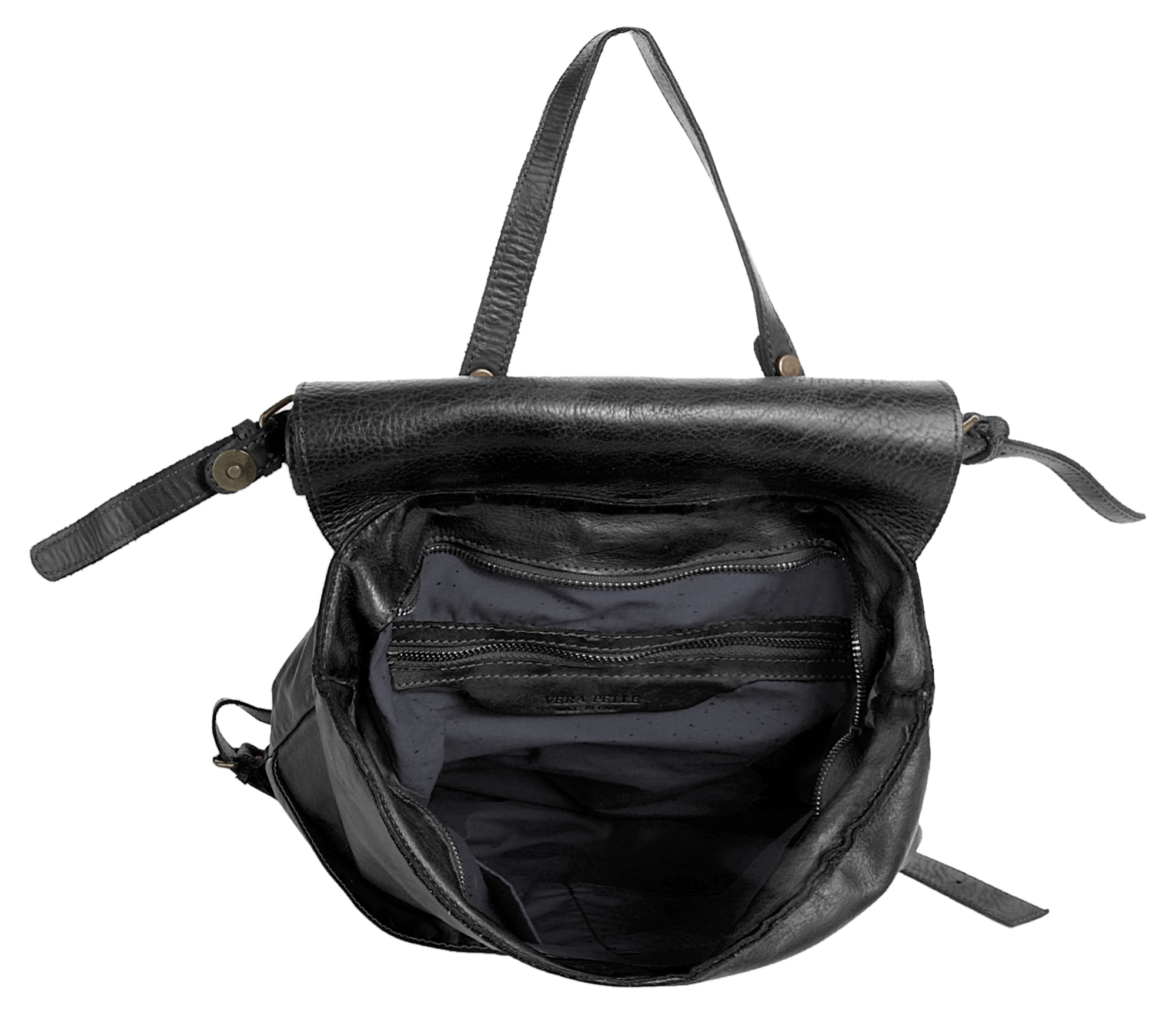 X-Zone Cityrucksack echt Leder