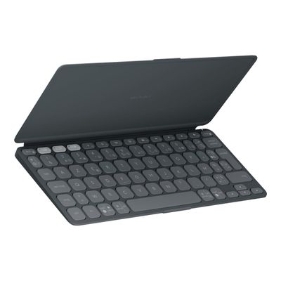 Logitech Keys-To-Go 2 - Clavier sans fil - Bluetooth LE - Azerty - Français - graphite
