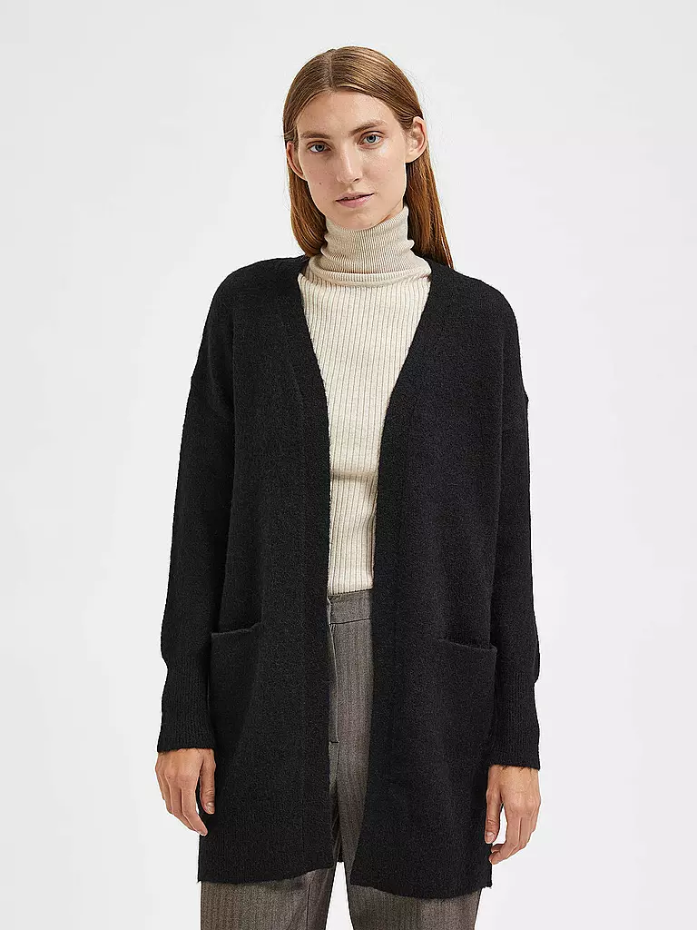 SELECTED FEMME Strickjacke SLFLULU schwarz