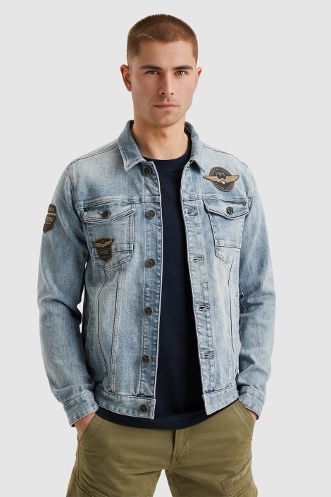 PME legend blauwe heren jas