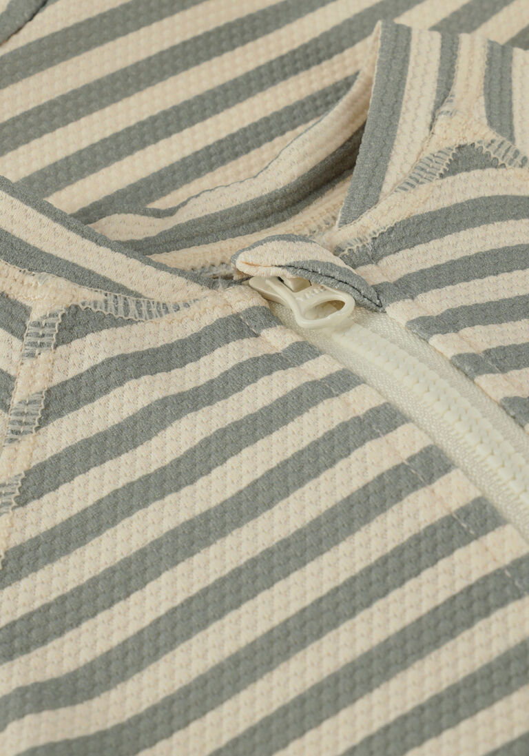 QUINCY MAE groene quincy mae  boys zip rashguard