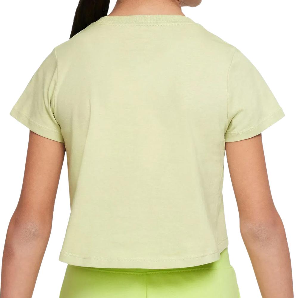 Nike T-shirt Vert Fille Nike Futura