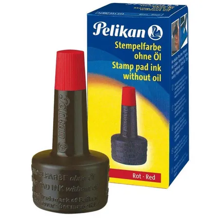 Pelikan Stempelfarbe rot ohne ÖL