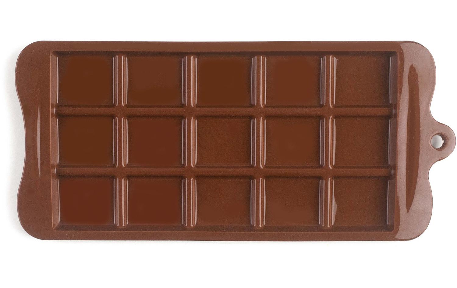 Schokoladenform 18.5 x 9.5 cmFür die Herstellung von Schokoladentafeln