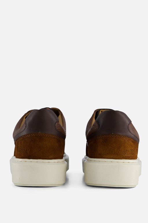 PME Legend Stoutman Sneakers cognac Leer