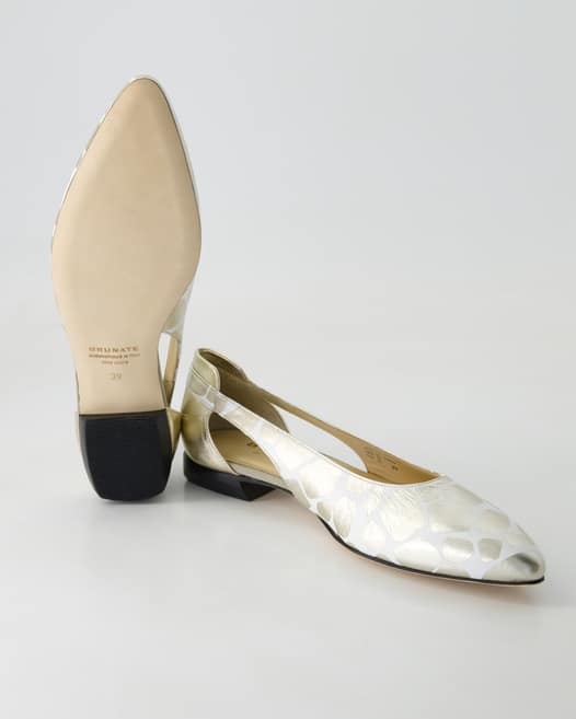 Brunate 11943 Ballerinas in Gold