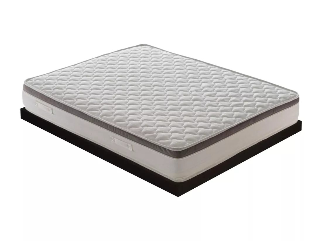 Matelas Ressorts Ensachés 1600 - Housse Anatomique - 7 Zones De Confort 100x190 cm