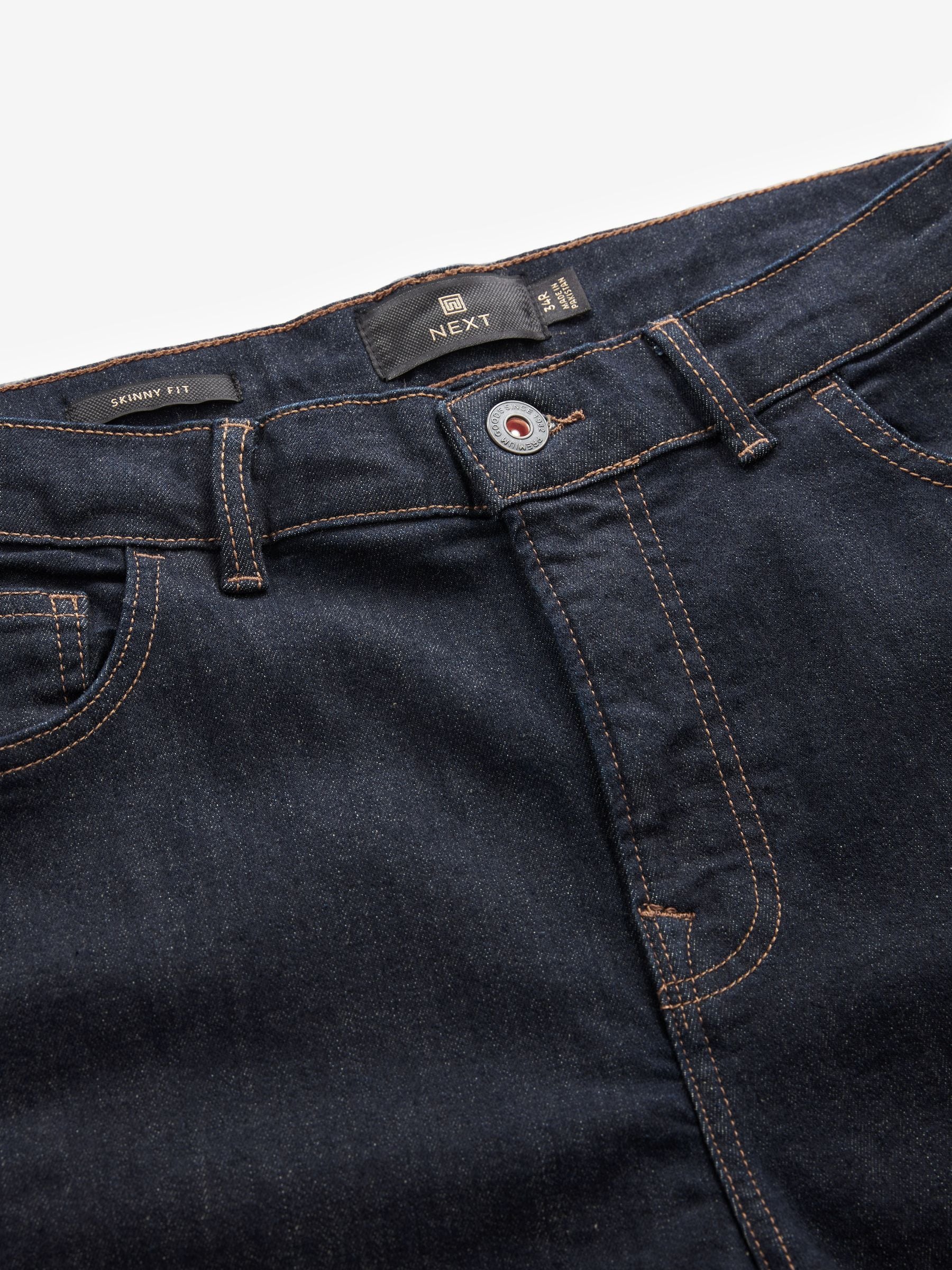 Indigo blauwe wassing - Enkele - Skinny fit klassieke stretchy jeans
