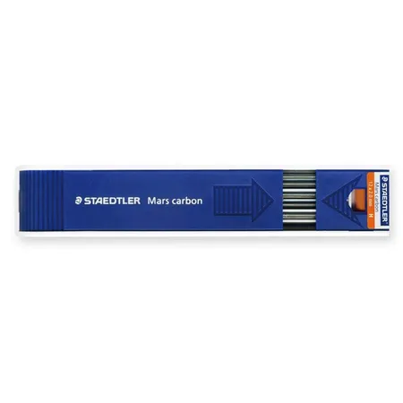 STAEDTLER® 200 Mars carbon Zeichenminen Größe H, 12 Stück