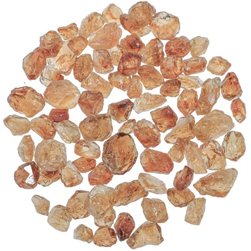 Pierres brutes citrine