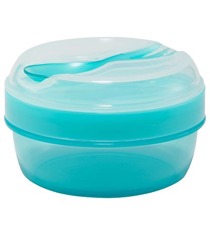 Carl Oscar Snackbox m. K?leelement - 7 cm - Turquoise