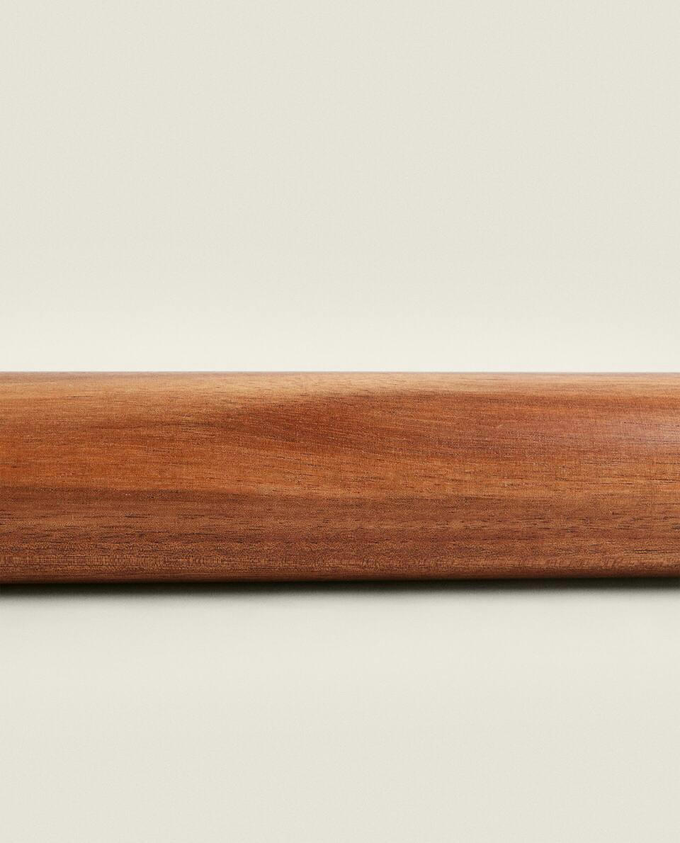 ROLO DE MASSA GRANDE DE MADEIRA