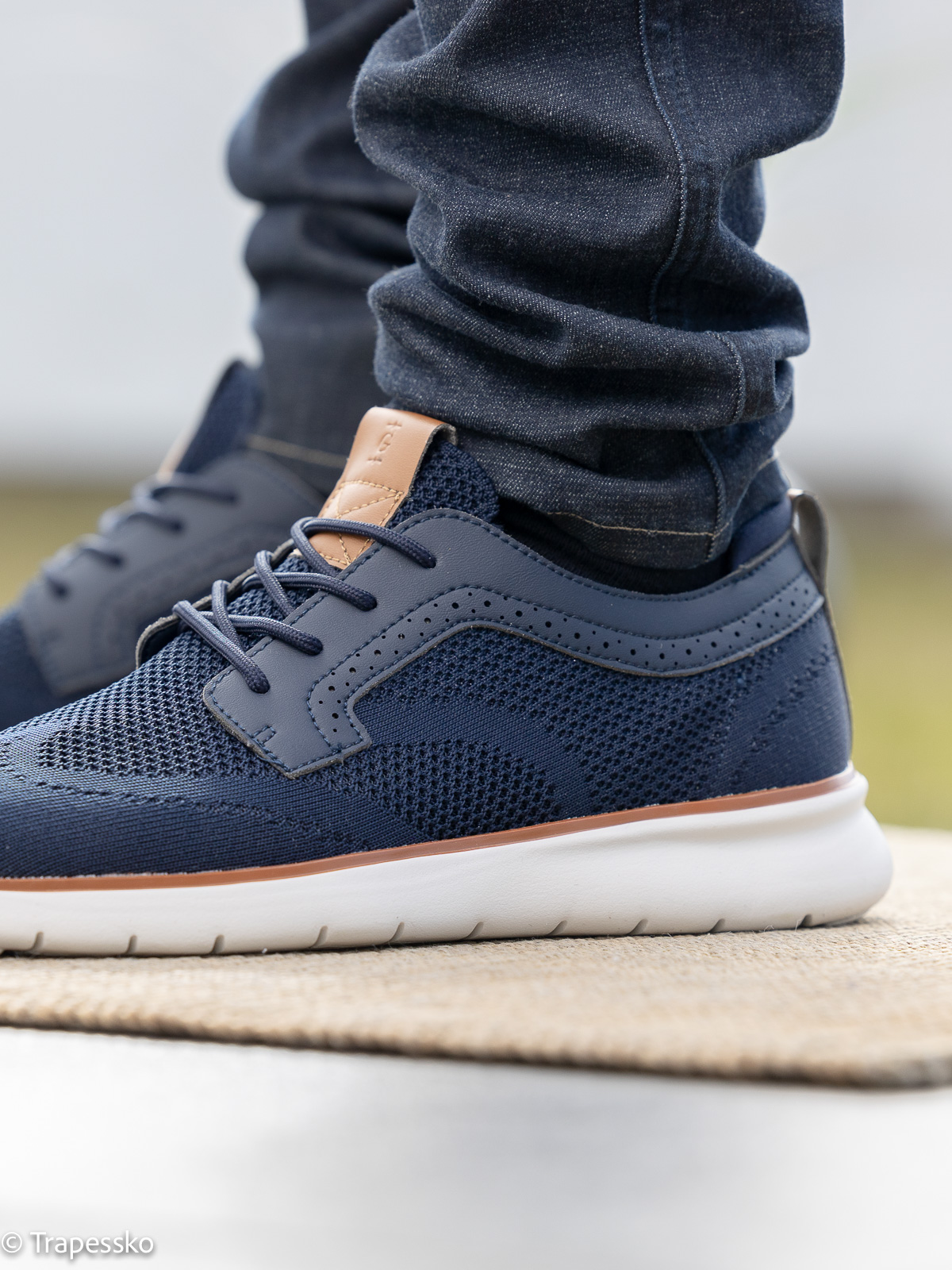 Gregers - Formatop Navy - Trapes Sko