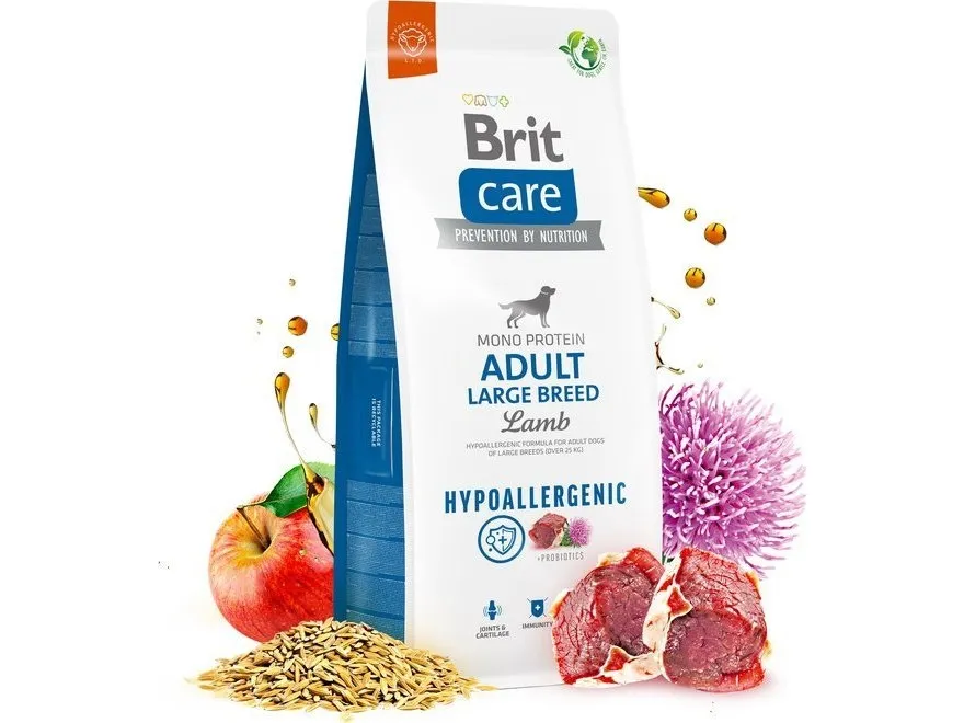 Brit Care Dog Hypoallergenic Adult Large Breed, Lamb, 12 kg