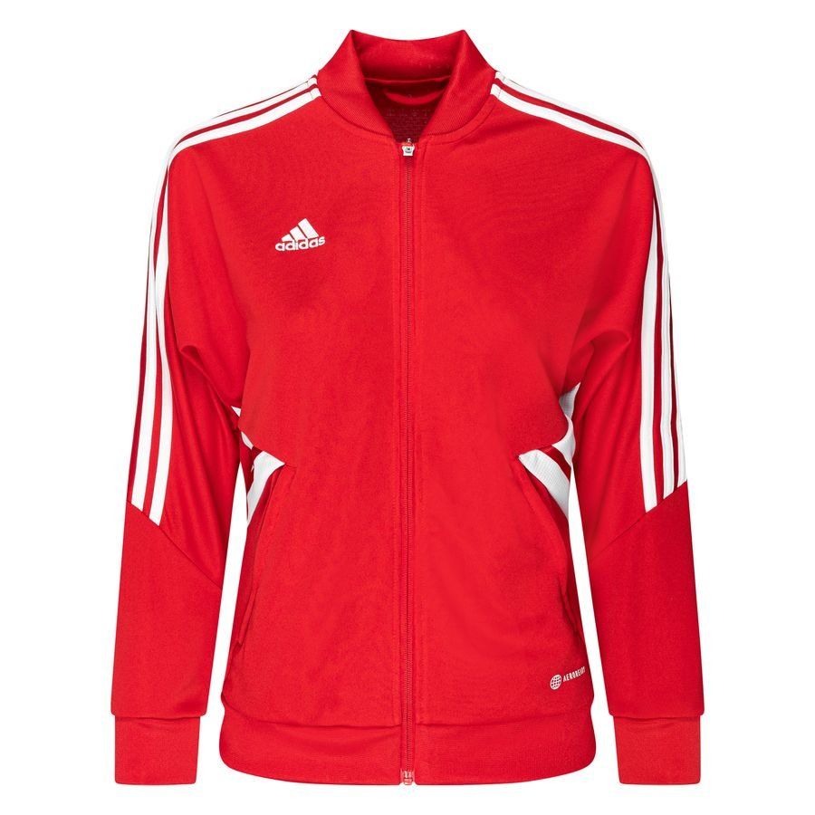 adidas Veste Condivo 22 Aeroready - Rouge/Blanc Femme